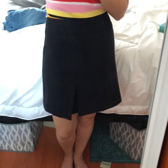 LOFT navy dress skirt - Picture 5 of 6